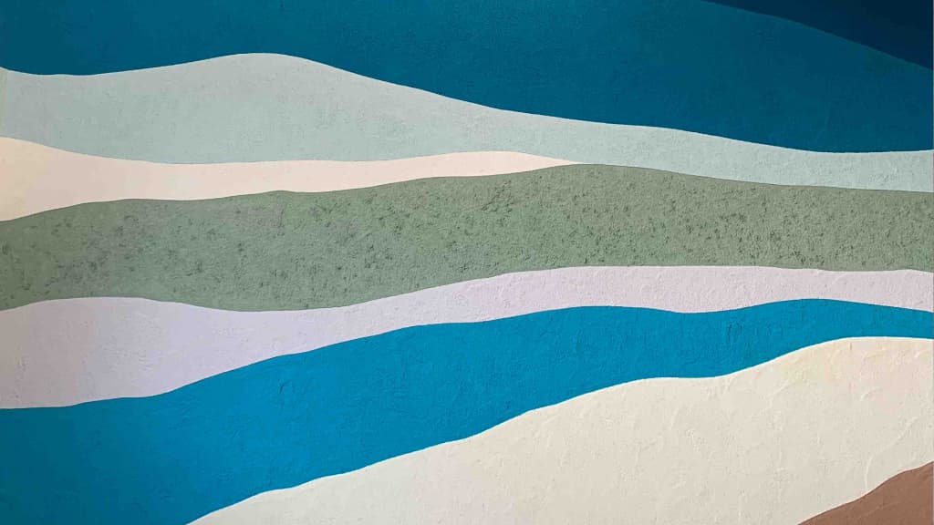 京都ぬりかべ屋三谷左官店が塗り上げた自然素材の塗り壁の中でも、デザイン性の高い施工事例